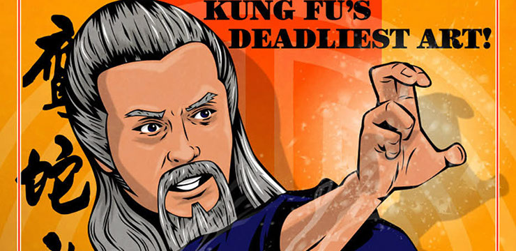 Kung Fu poster by BIll Wood.