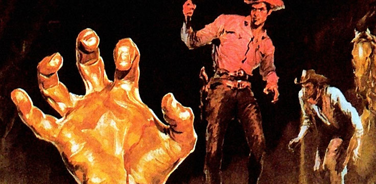 The Invincible Armour Kung Fu poster art by Bill Wood.