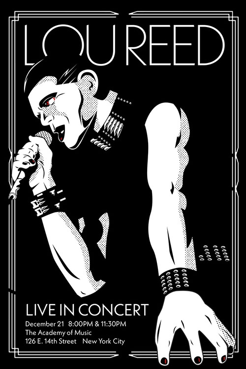 The Smiths poster art by Bill Wood.