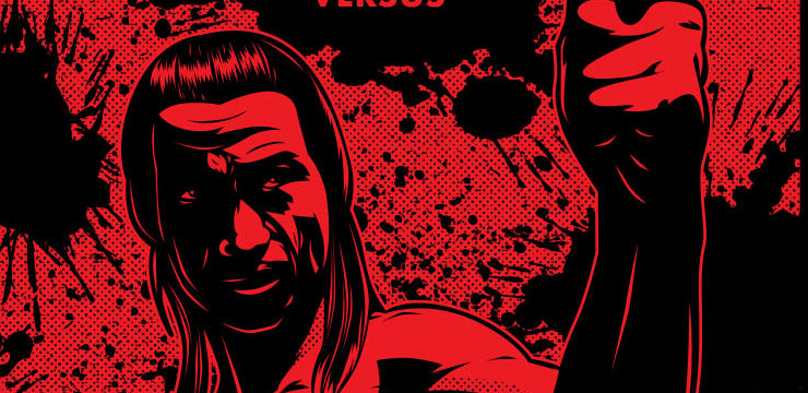 Fighting of Shaolin Monks Kung Fu movie poster art by Bill Wood.