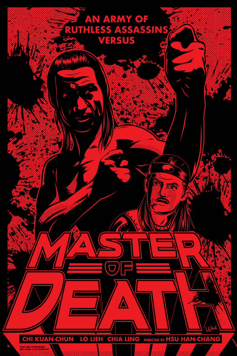 The Mystery Of Chess Boxing Kung Fu poster by Bill Wood.