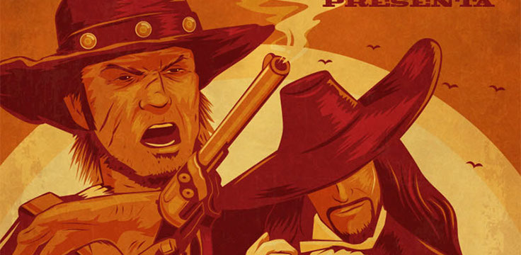 Drunken Master Kung Fu movie poster art by BIll Wood.