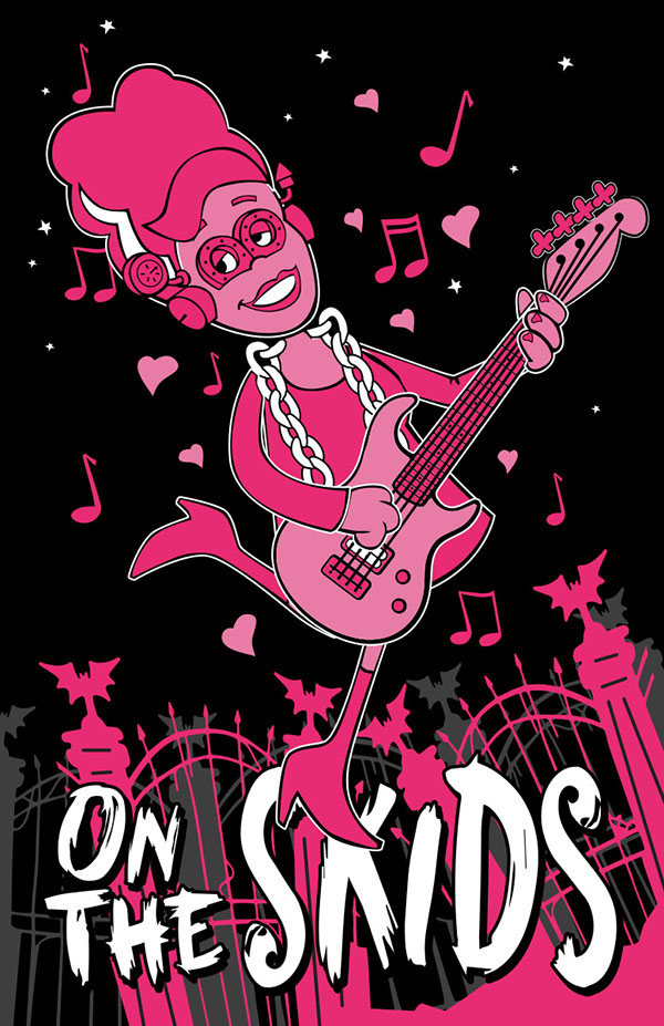 Hank Williams III poster art by Bill Wood.