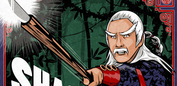 Kung Fu poster by BIll Wood.