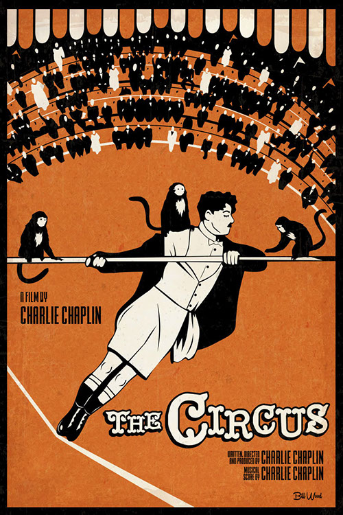 The Circus poster art by Bill Wood.