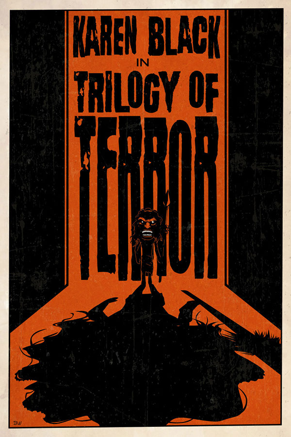 Trilogy Of Terror poster art by Bill Wood.