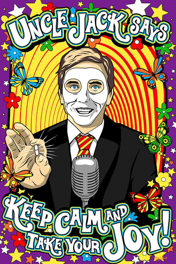 Twilight Zone poster art by Bill Wood.