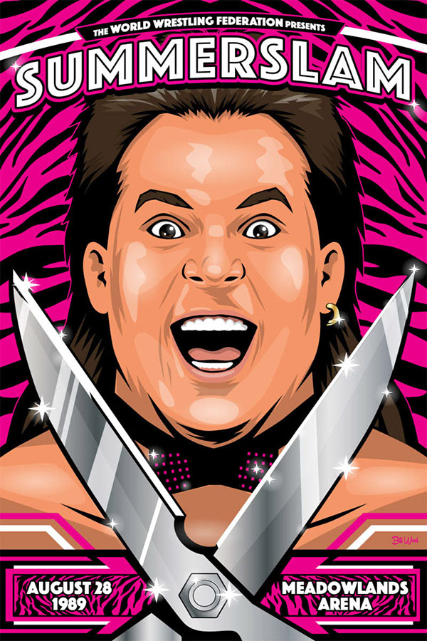 WWF poster art by Bill Wood.